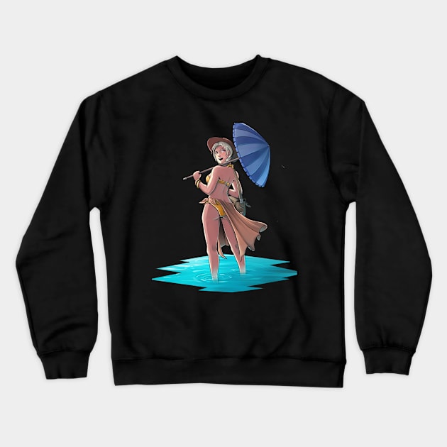 Cerebium sparks - Eyrin pinup ! Crewneck Sweatshirt by hedrick